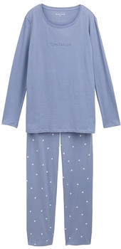 Tom Tailor Pyjama-Set mit Punktemuster blau-mittel-Punkte / (60331_U0627)