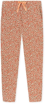 Schiesser Hose lang Bündchen Blumen pfirsich - Mix+Relax (182100-612)