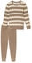 Schiesser Schlafanzug lang Frottee Bündchen Casual Essentials (181968)
