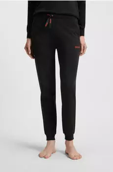 HUGO Jogginghose aus Baumwoll-Mix mit Logo-Details Style ID_PANT 50556326 Schwarz