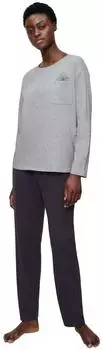 Triumph Sets Pyjama-Set (10225065) slate