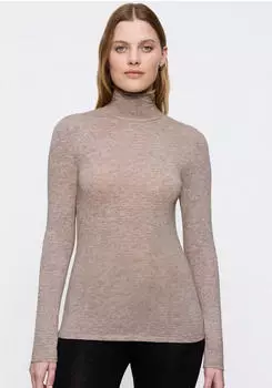 Triumph Beauty Layers Top mit langen ärmeln (10225074) brown