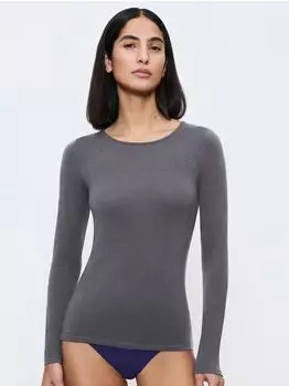 Triumph Beauty Layers Top mit langen &auml;rmeln (10223179) slate