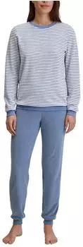 Calida Soft Dreams B&uuml;ndchen Pyjama (41693) blau