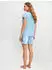 Calida Lovely Nights Bündchen-Pyjama (48551) cascade blau