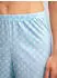 Calida Lovely Nights Bündchen-Pyjama (48551) cascade blau