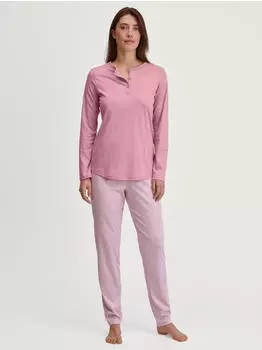 Calida Soft Dreams B&uuml;ndchen Pyjama (46751) lilas/rosa