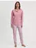 Calida Soft Dreams Bündchen Pyjama (46751) lilas/rosa