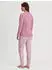 Calida Soft Dreams Bündchen Pyjama (46751) lilas/rosa