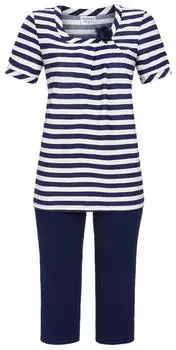 Ringella Pyjama mit Caprihose (3261224) night blau