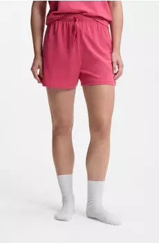Hugo Boss CI_Shorts CW Pyjamashorts mit Logoschriftzug (50515606) medium pink 661