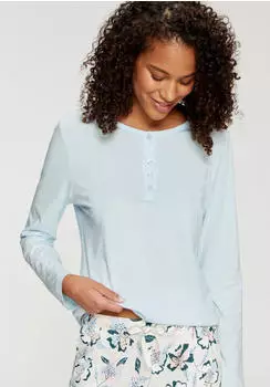 s.Oliver Pyjama-Oberteil / blau 6011478.5407.