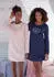 Vivance Dreams Vivance Dreams Nachthemd / Pyjama blau/rosa gemustert