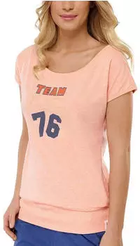 Schiesser Kurzarm Schlafshirt (165571) orange