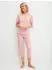 Calida Elegant Dreams Set mit Spitze, Kurzarm (69619202) peach rose