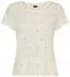 Lascana Dreams Nachthemd mit Herzchen-Druck off-white