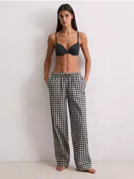 Marc O'Polo Mix N Match Flannel Pyjamahose (269531) creme/navy