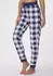 Vivance Dreams Pyjamahose mit Alloverdruck (21067001) dunkelblau/weiß