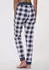 Vivance Dreams Pyjamahose mit Alloverdruck (21067001) dunkelblau/weiß