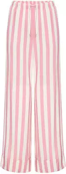 s.Oliver Pyjamahose mit breitem Aufschlag (73868401) rosa gestreift