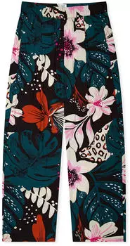 Schiesser Hose lang Viskose-Webware Blumen multicolor Mix+Relax (183080-913)
