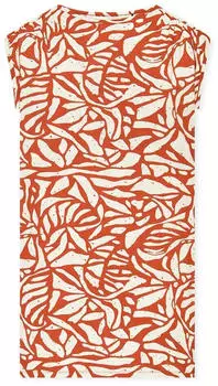 Schiesser Nachthemd kurzarm terracotta Selected Premium (183598-532)