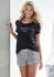 Vivance Dreams Dreams Shorty (12597249) hellpink/schwarz/weiß