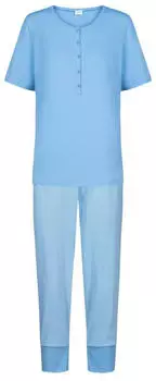 Mey Small Stripes Pyjama (1240055) summer blue