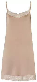 Hanro Josephine Negligee (161610) deep taupe
