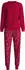 Calida Family & Friends Pyjama Langarm Rundhalsausschnitt Weihnachts-Motive (41295) deep red
