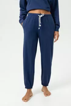 Mey Solid Love Yoga Pants blue zodiac