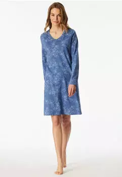 Schiesser Uncover Nightwear Nachthemd (275683) atlantikblau