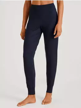 Calida Circular Schlafhose mit B&uuml;ndchen (29990) dark lapis blue