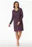 Schiesser Uncover Nightwear Nachthemd (182851) pflaume