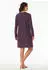 Schiesser Uncover Nightwear Nachthemd (182851) pflaume