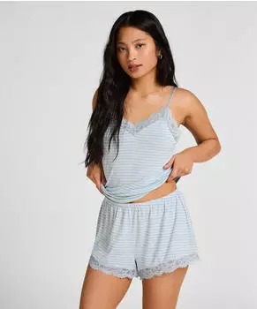 Hunkemöller Nana Pyjama Set hellblau