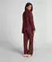 Hunkemöller Essential Jersey Pants Pyjama Hose rot/weiß