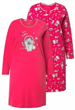 Ulla Popken Nachthemd (843368) magenta