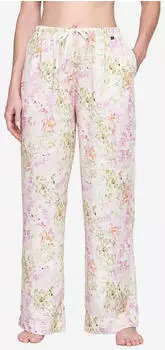 Joop! Pyjamahose mit Allover-Print und seitlichen Taschen (64643430) creme/helllila/hellgrün