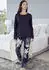 Lascana Pyjama Oberteil (78624147) schwarz