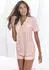 s.Oliver Shorty Set 2-teilig mit Knopfleiste und Brusttasche (45969861) hellrosa-allover