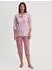Calida Striped Dreams Capri Pyjama (46651) lilas/rosa