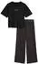 Marc O'Polo Mix N Match Cotton Modal Pyjama Oberteil (288492) black-blackgeoprint