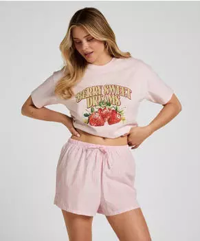 Hunkem&ouml;ller Short Poplin pink