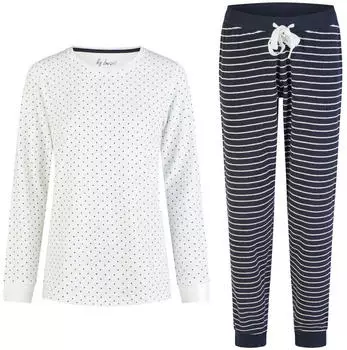 By Louise Terry Cloth Pyjama lang (13972) weiß