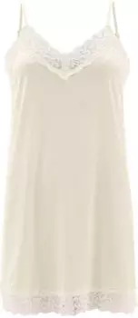 Erwin Müller Damen-Nachthemd Satin (522967) creme