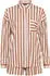 Lascana LSCN Shorty Oversize gestreift (59891756) braun/roségold