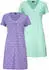 Vivance Dreams Dreams Nachthemd mit Druck (507413) mint/flieder