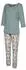 Lascana Pyjama Set (75528021) jadegrün-bedruckt