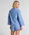 Hunkemöller Short Poplin blau/weiß